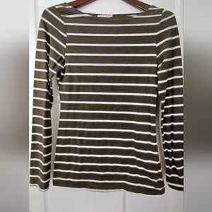 Heart Hips Olive Green Long Sleeve